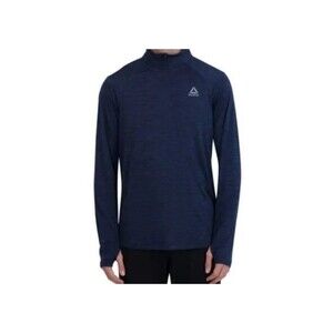 Reebok Men's Trail Quarter-Zip Active Pullover Sweatshirt Navy Size 2XLarge NWT